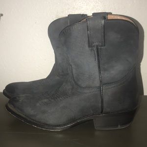 Barely worn Frye low cut cowboy boots.